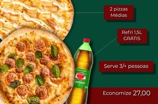 Combo 2 Pizzas Média