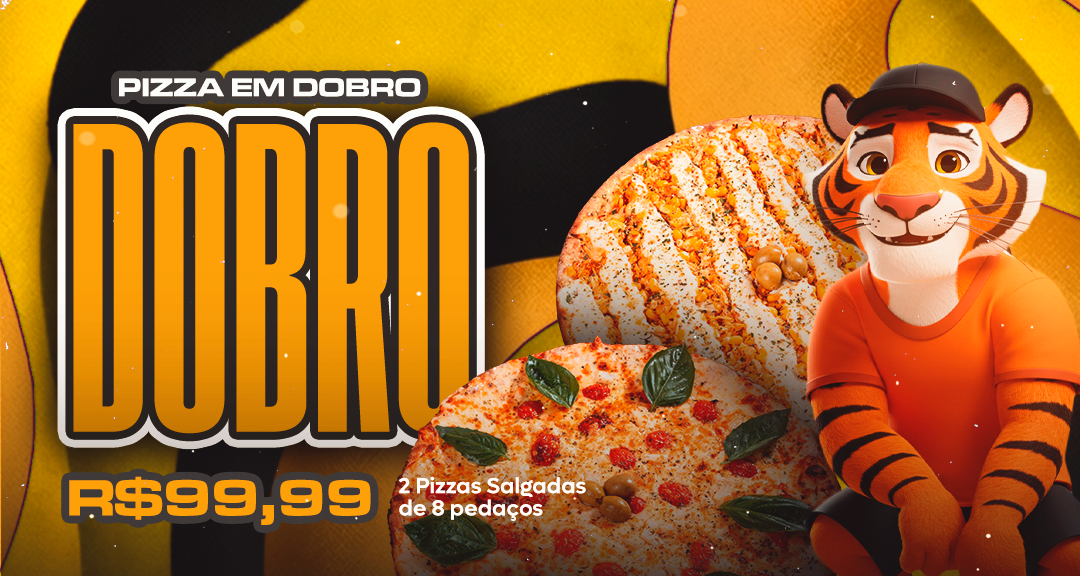 Pizza em Dobro