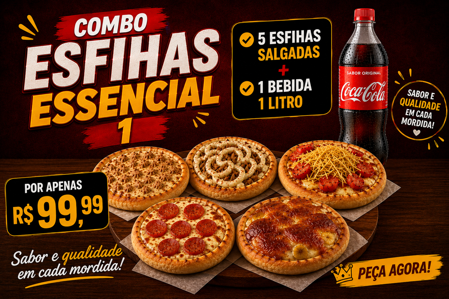 Combo Esfihas Essencial 1