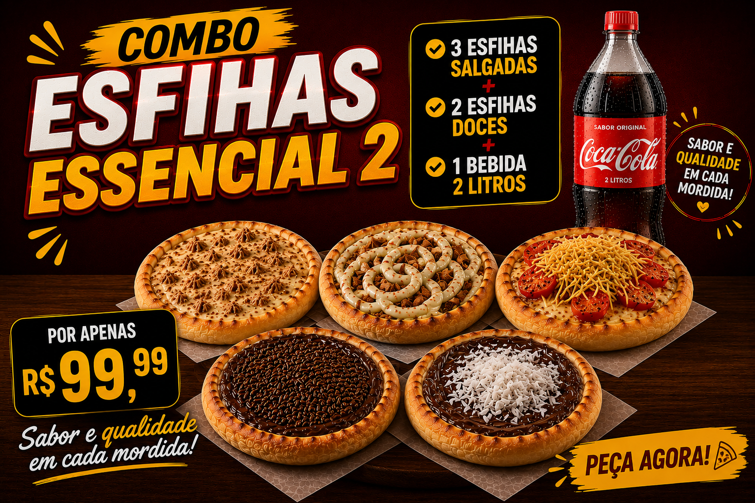 Combo Esfihas Essencial 2