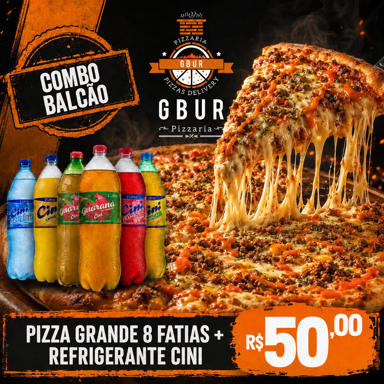 COMBO BALCÃO. R$50,00
