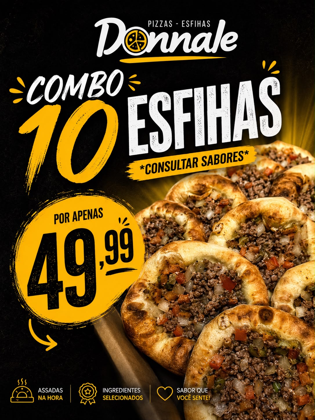 Combo 10 Esfihas