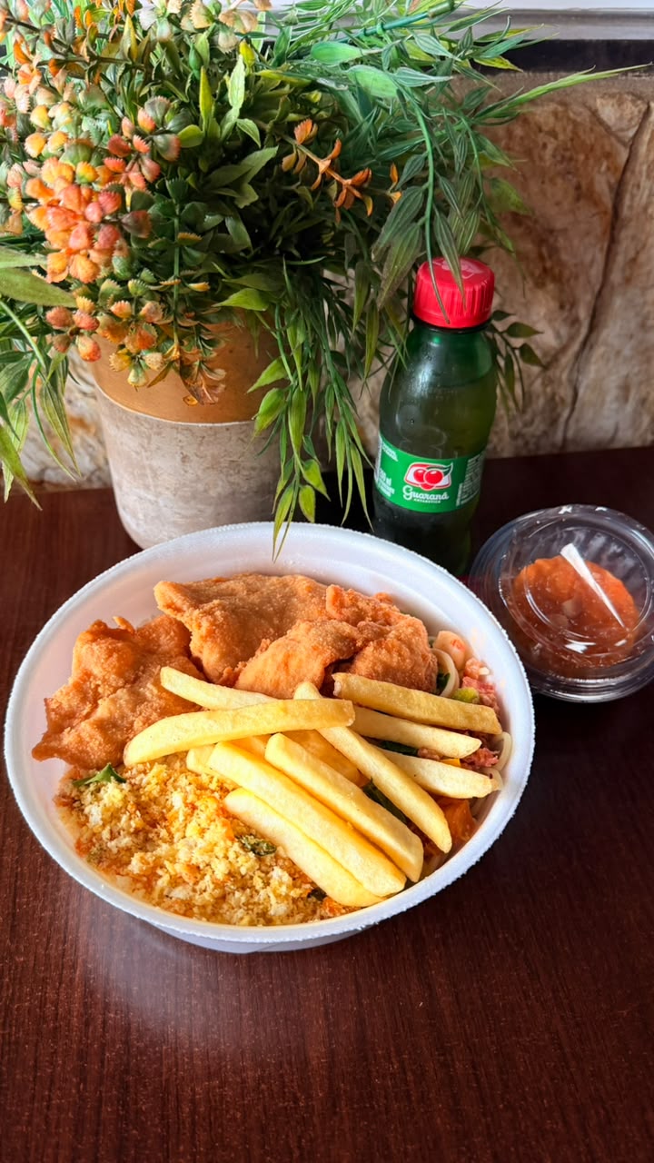 Combo: Marmita + Refri. 200ml + Sobremesa/ 11hs as 15hs