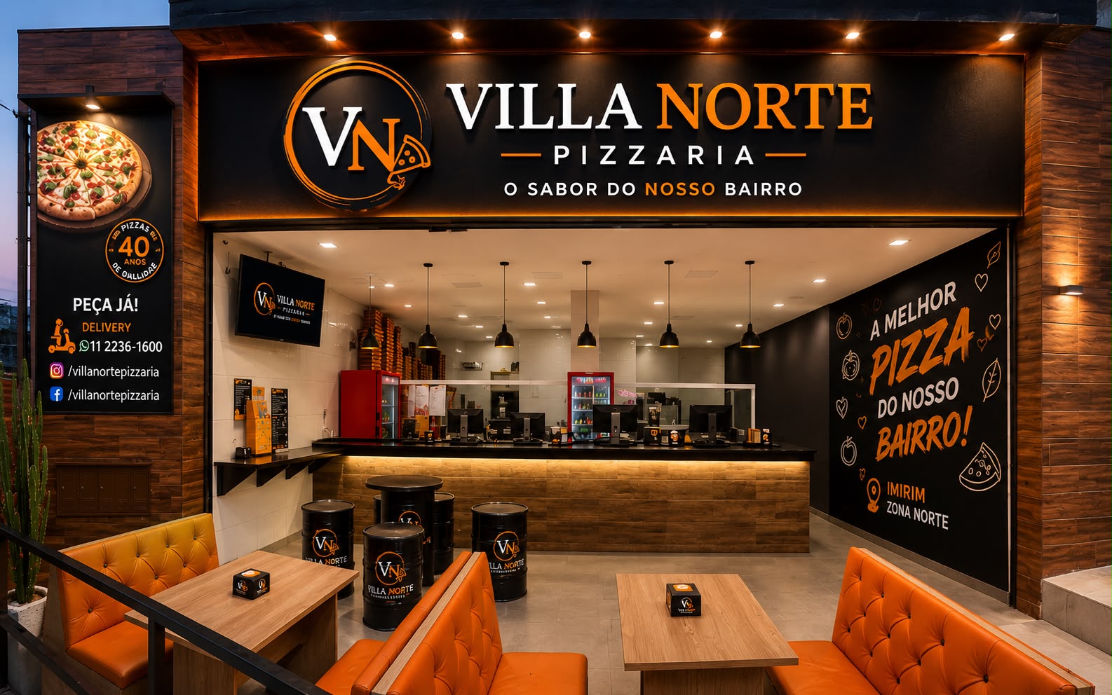 Monte sua pizza