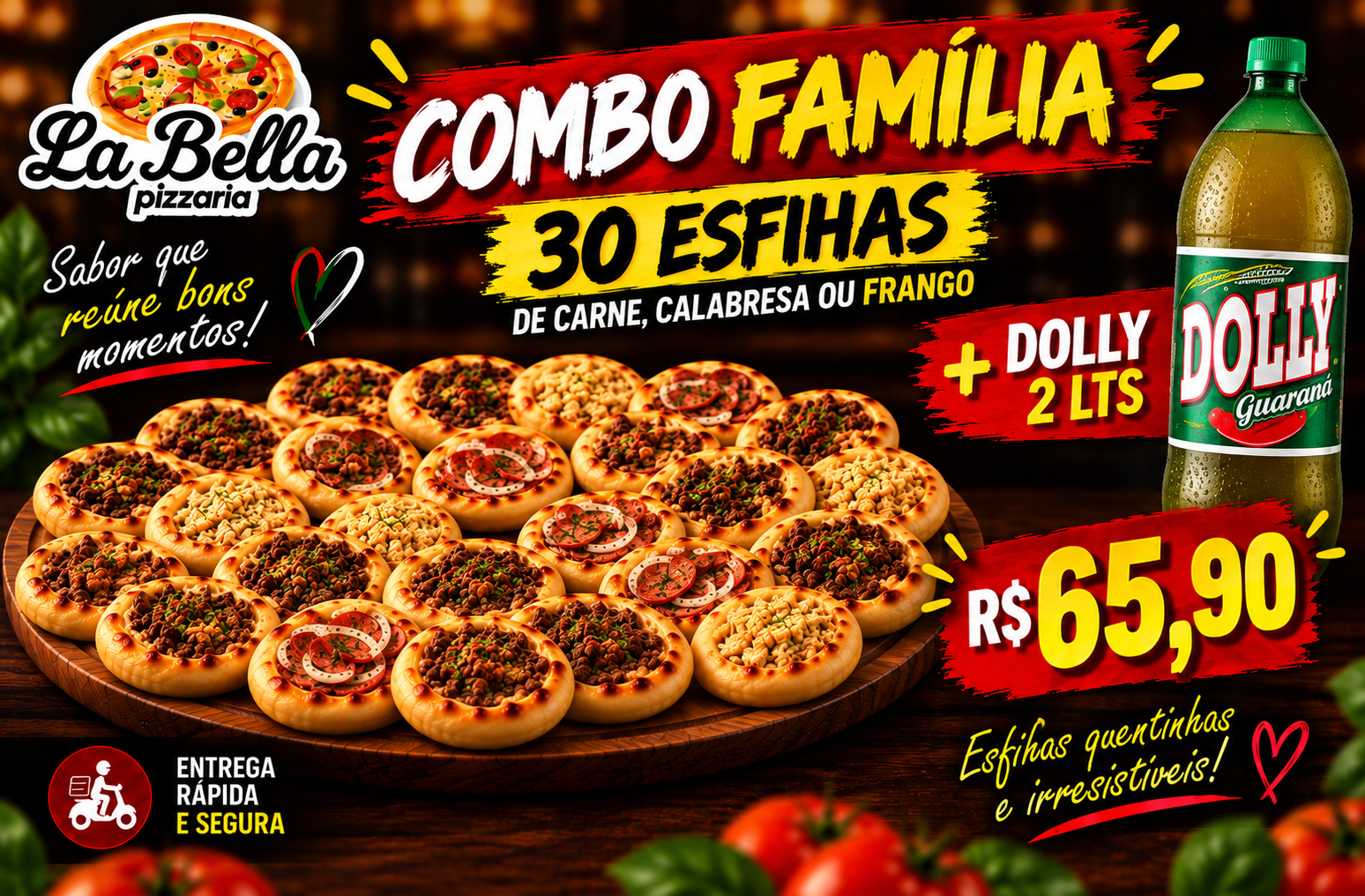 COMBO FAMÍLIA + DOLLY DE 2 LTS