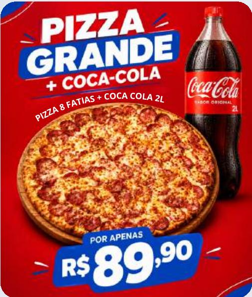 combo pizza Grande + Refri 2 litros
