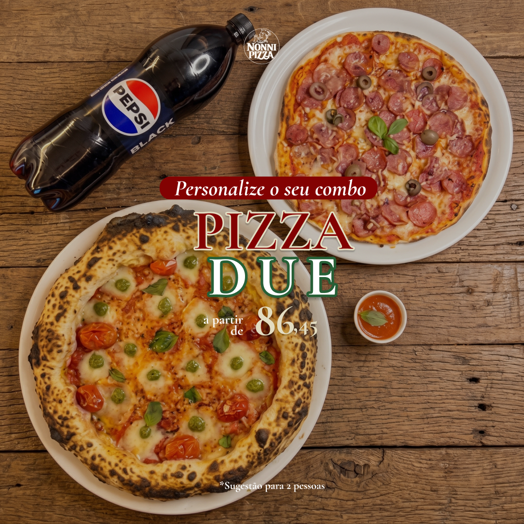 Combo Pizza Due Romana