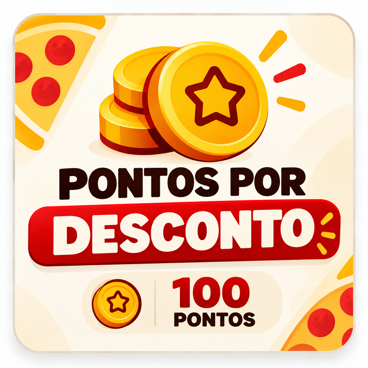 100 Pontos em Desconto