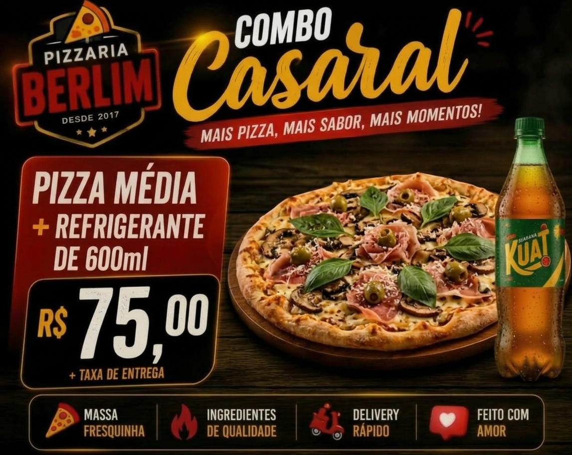 Combo Casal  R$75,00