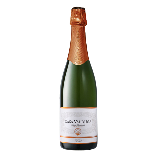 Espumantes: Espumante Casa Valduga Premium Brut 750ml - Um espumante elegante, com acidez equilibrada, notas de frutas frescas, mel e leve tostado.