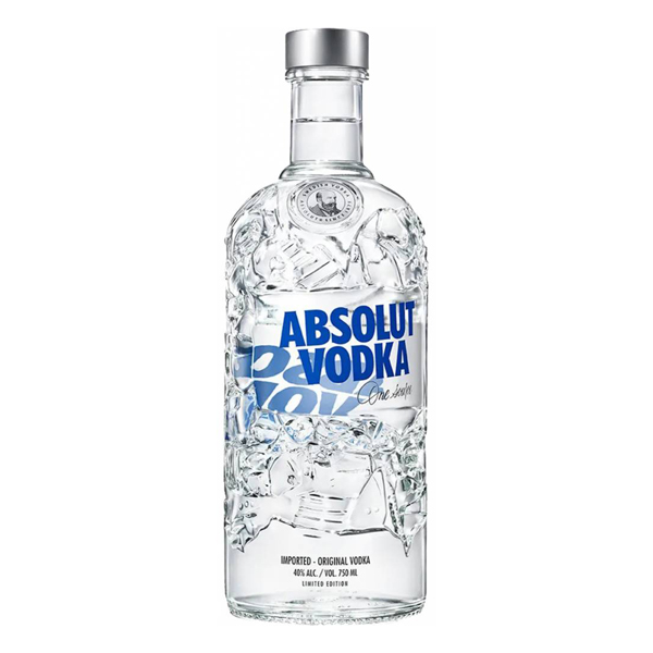 Vodkas: Vodka Absolut1L - A Absolut Vodka é uma Vodka feita exclusivamente a partir de ingredientes naturais encontrados exclusivamente em Ähus na Suécia, e, ao contrário de algumas outras vodkas, ela não contém açúcar. A ausência de açúcar é um dos pontos que mais