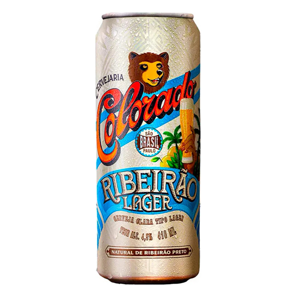 Cerveja: Colorado Ribeirão Lager Lata 350ml - Cerveja