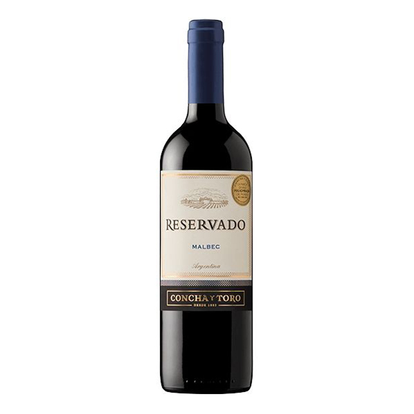 VINHOS: Vinho Chileno Concha Y Toro Reservado Malbec 750ml)