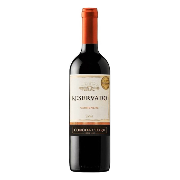 Vinhos (Garrafa de Vidro): Vinho Chileno Concha Y Toro Carmenère 750ml - Concha y Toro é um vinho argentino produzido na região de Mendoza pela Vinícola Concha y Toro.