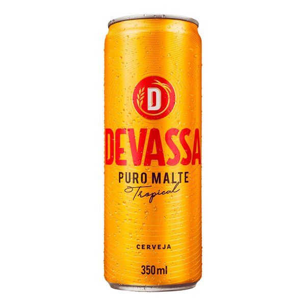 Bebidas: Devassa Lata 350ml - Cerveja