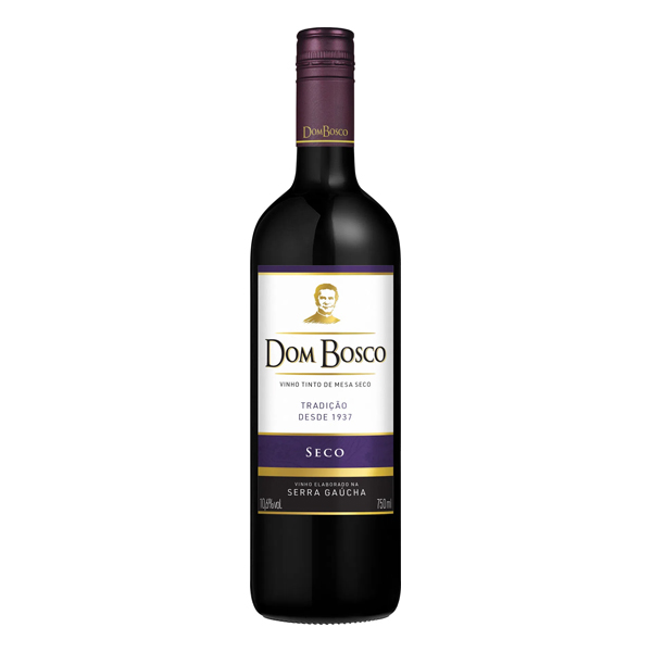 Vinhos: Vinho Nacional Dom Bosco Tinto Seco 750ml - Se você é um apreciador de bebidas e deseja experimentar o que tem de melhor no mercado, não pode deixar de conhecer o Vinho Dom Bosco Tinto Seco. De origem nacional, ele traz toda a qualidade e pureza dos vinhos produzidos na região da Ser