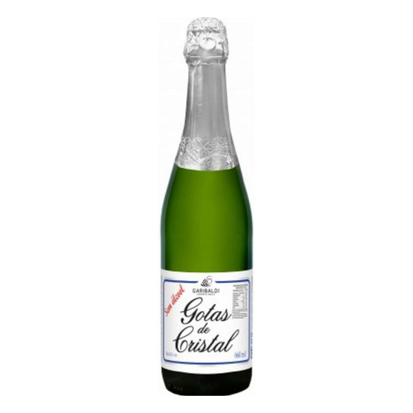 Espumantes: Espumante Gotas de Cristal Sem Álcool 660ml - Aromas frescos e delicados, lembrando pêssego, lima e um toque delicado de maracujá. Harmoniza com frutas cítricas e tropicais, bolos comemorativos, e comidas com acidez elevada.