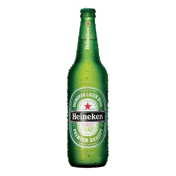 Retornáveis 600ml: Heineken Retornável 600ml - Cerveja Heineken é uma bebida refrescante e saborosa, com um aroma intenso e um final suave. Além disso, ela é produzida com ingredientes de qualidade, o que garante seu sabor único.