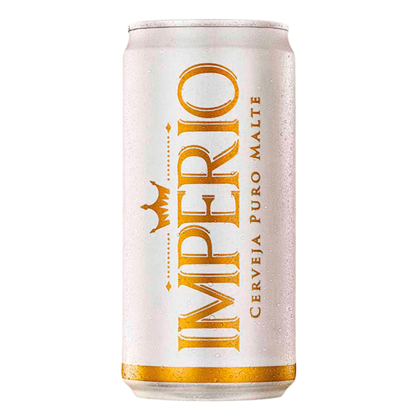Fininha: Império Puro Malte Lata 269ml - Criada por um minucioso trabalho de elaboração, com produtos importados e a água mais pura, esta é uma bebida nobre de sabor suave e intenso com uma cor dourada e de espuma encorpada.