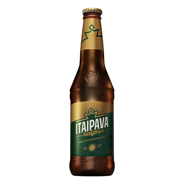 Long Neck: Itaipava Malzbier Long Neck 355ml - Produzida pela Cervejaria Petrópolis e a mais nova da família de Malzbier do Brasil - ela possui 4,2% de teor alcoólico - é a mais aromática e a segunda mais doce no mercado; no paladar o conjunto se equilibra e o adocicado não atrapalha.