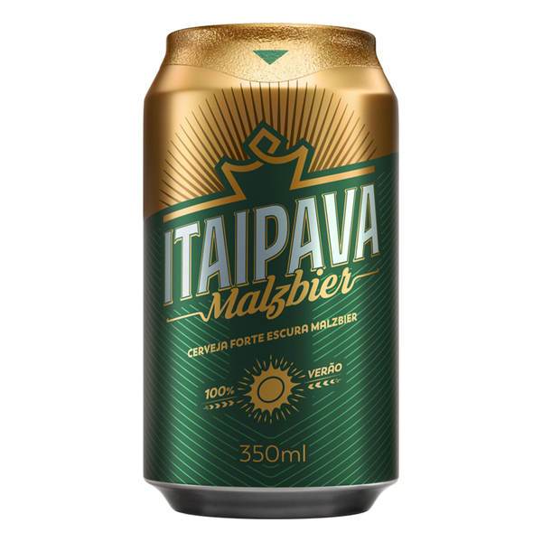 Cerveja: Itaipava Malzbier Lata 350ml - Cerveja