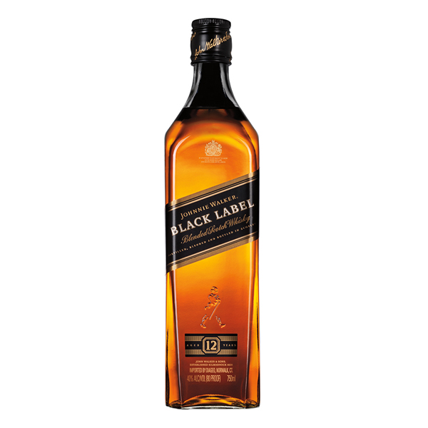 Destilados: Whisky Johnnie Walker Black 12 Anos 750ml -