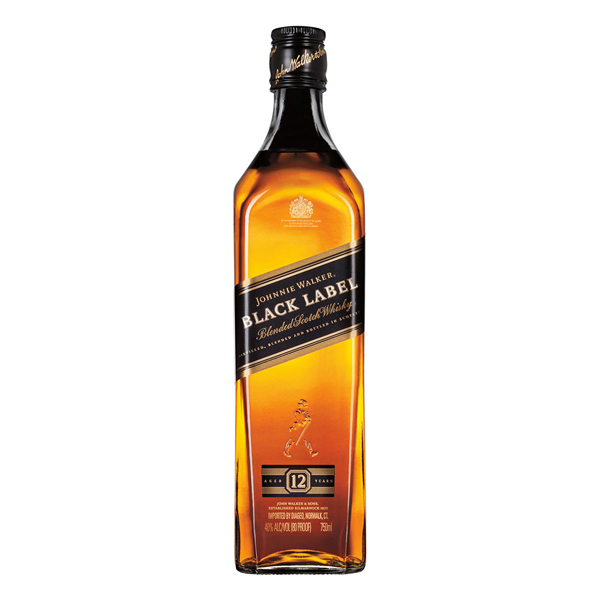 Whisky: Whisky Importado Johnnie Walker Black Label 750ml)