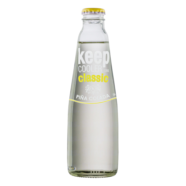 ice: Cooler Keep Cooler Pinacolada 275ml - O Keep Cooler Aurora Classic Piña Colada é uma bebida jovem e refrescante, elaborada a partir de vinho, suco de uva e extratos naturais de frutas.