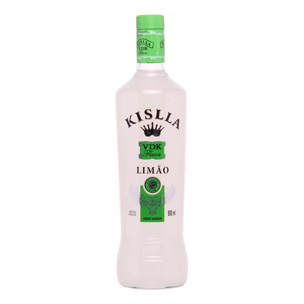 Garrafas De Destilados & Licores: Kislla Limão 900ml - Ideal para o esquema ou para a balada, a grande vantagem de Kislla é que é um drink que já vem pronto para beber. Você só precisa abrir e se divertir.