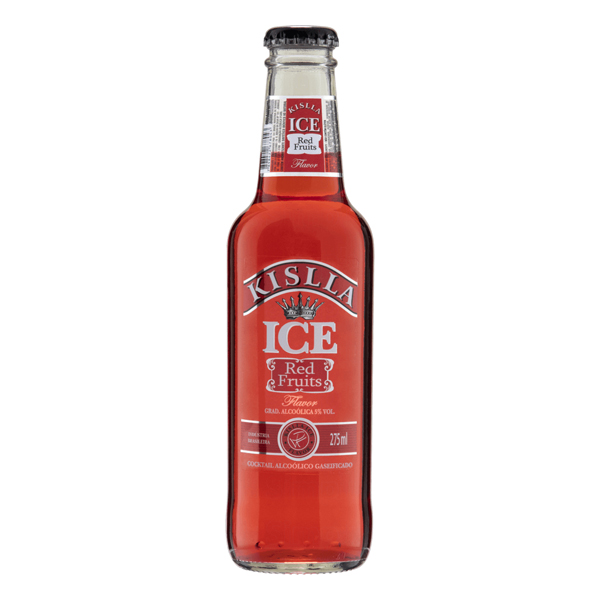 ice: Vodka Kislla Ice Red 275ml - Diversos sabores exclusivos para você aproveitar ao máximo. Ideal para o esquenta ou para a balada, a grande vantagem da Ice Kislla é que é um drink que já vem pronta para beber. Você só precisa abrir e se divertir.