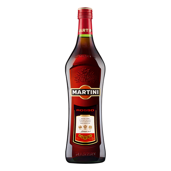 Licores: Vermouth Martini Rosso 995ml - Bebida composta de vinho tinto e ervas aromáticas. O martini Rosso foi o primeiro vermute produzido desde 1863. Mais aromatizado e de natureza mais vigorosa do que o Bianco, o Rosso é caraterizado pela presença perceptível de ervas. O caram