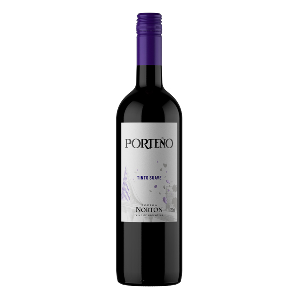 VINHOS: Vinho Argentino Norton Porteño Tinto Suave 750ml)