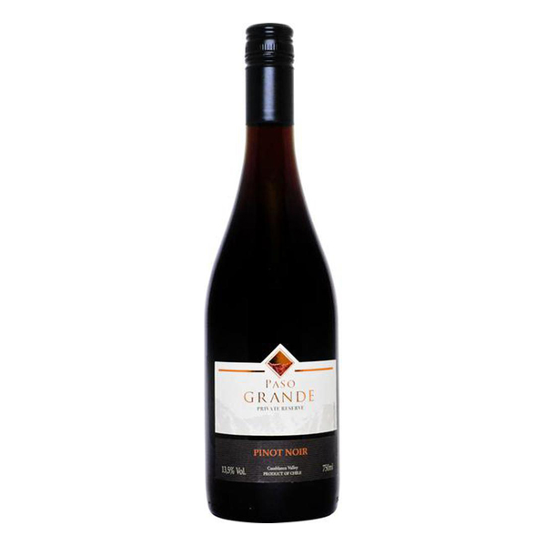 VINHOS: Vinho Chileno Paso Grande Grand Reserve Pinot Noir 750ml)