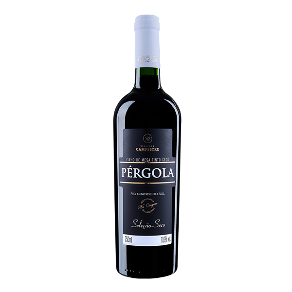 Vinhos (Garrafa de Vidro): Vinho Nacional Pérgola Tinto Seco 750ml - Aroma de frutas vermelhas com toque de framboesa. Fundada há meio século, a Vinícola Campestre é uma empresa familiar empenhada em elaborar vinhos, sucos, coolers e espumantes de qualidade diferenciada. Esta constante meta, nos faz aprender