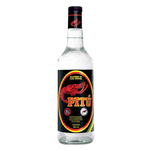 Cachaça: Aguardente Pitú 965ml - pitú