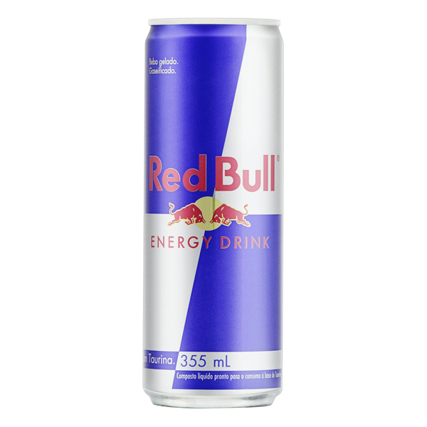 REFRIGERANTES: Red Bull 355ml - Red bull energy drink é uma bebida funcional que dá asas sempre que você precisa.