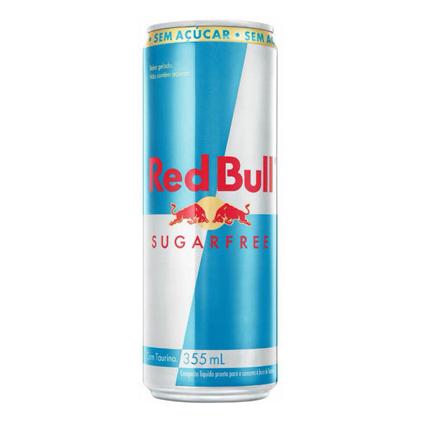 Energéticos: Red Bull Zero 250ml - Red Bull Energy Drink sem açúcar.