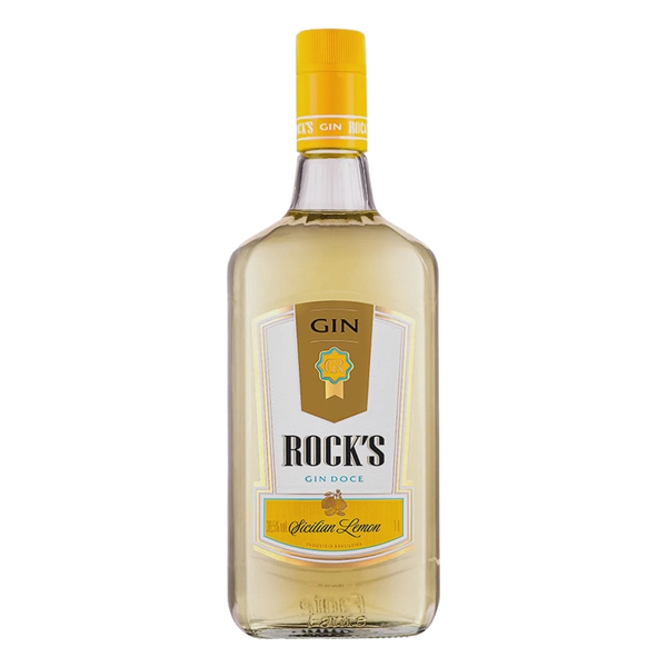 Garrafas De Destilados & Licores: Gin Rock’s Sicilian Lemon 1L - Nick