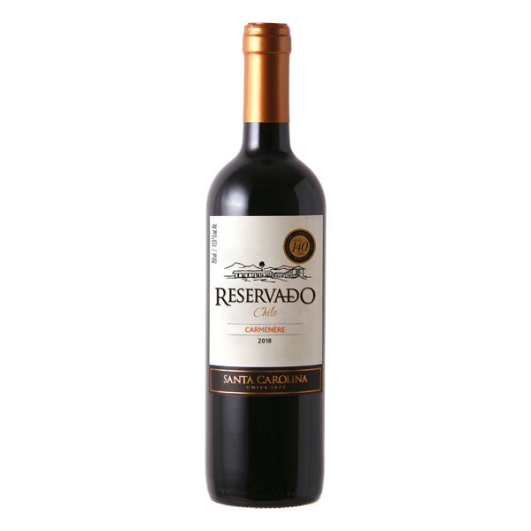 VINHOS: Vinho Chileno Santa Carolina Reservado Carménère 750ml)