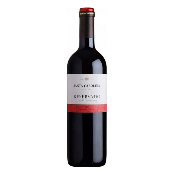 VINHOS: Vinho Santa Carolina Cabernet Sauvignon Reserva 375ml)