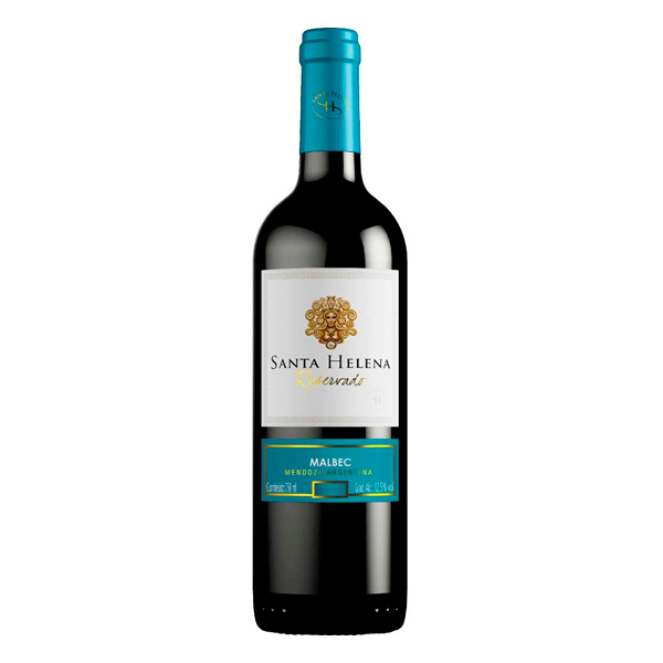 VINHOS: Vinho Chileno Santa Helena Reservado Malbec 750ml)