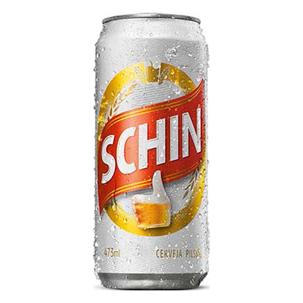 Cervejas: Schin Lata 473ml)