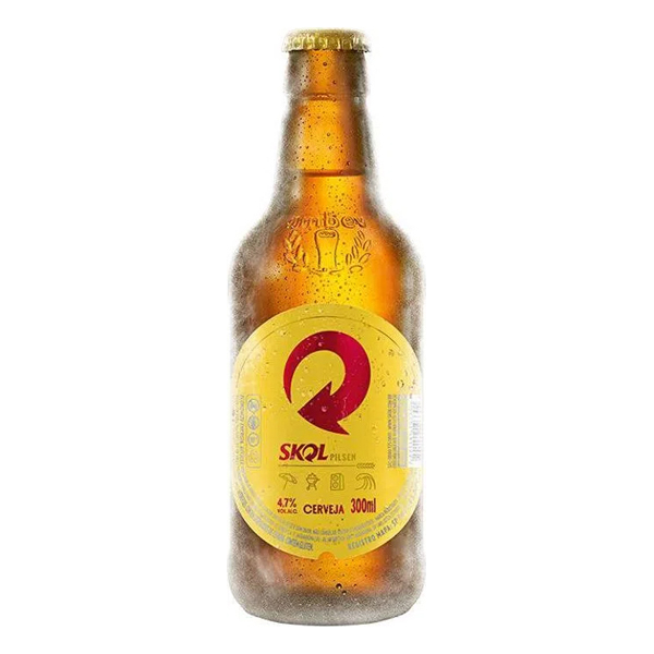 Retornáveis 300ml: Skol Pilsen Retornável 300ml - A cerveja que desce redondo. A perfeita combinação de água, malte e lúpulo – sempre dourada e geladinha pra você apreciar nos melhores momentos.