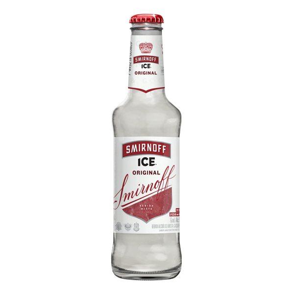 DRINKS PRONTOS: Smirnoff Ice Original Long Neck 275ml - Smirnoff Ice possui leve toque de limão e é a marca pioneira no segmento de bebidas ice trazendo toda a qualidade da marca Smirnoff.