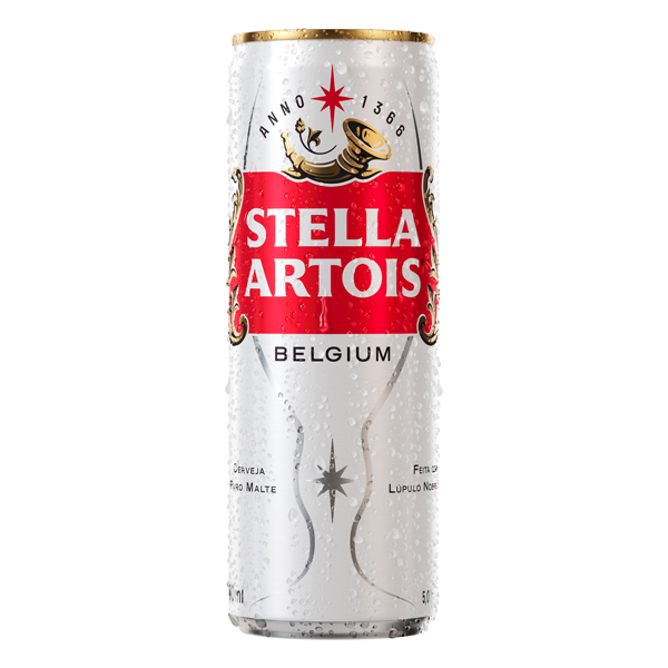 Cerveja: Stella Artois Lager Lata 350ml - A cerveja Stella Artois é uma excelente escolha para os apreciadores de cervejas com sabor intenso e final suave. Com teor alcoólico de 5,2%, esta cerveja possui um sabor marcante, que agrada aos paladares mais exigentes. Além disso, a Stel