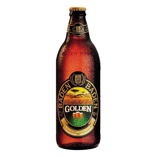 Cerveja: Baden Baden Golden Garrafa 600ml - A Baden Baden Golden é uma cerveja diferenciada. Seu sabor é levemente adocicado e a adição de canela e frutas vermelhas aos seus ingredientes conferem um delicioso aroma frutado à cerveja, muito apreciado pelo paladar feminino.