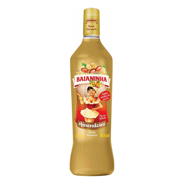 Aperitivos: Baianinha de Amendoim 900ml - batida de amendoim