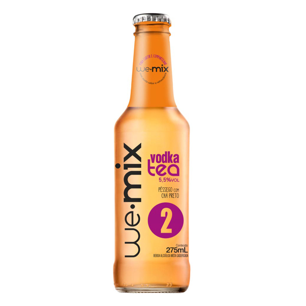 Ice: Ice Miks We Mix Pêssego e Chá Preto 275ml)