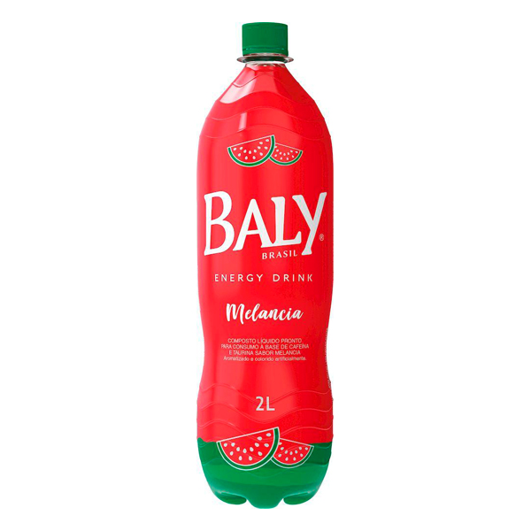Energéticos: Energético Baly Melancia Pet 2L - Energético a base de taurina e cafeína que ajuda a dar um chega pra lá na sensação de cansaço, espanta a sonolência e deixa você pronto para curtir qualquer situação.