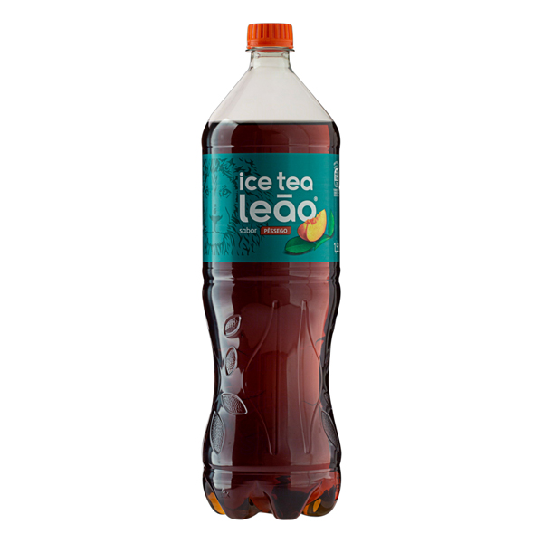 Chá: Chá Pronto Matte Leão Ice Tea com Pêssego 1,5L - O Chá Leão que você conhece e ama, no sabor pêssego. Uma bebida leve e refrescante que já vem pronta para beber!